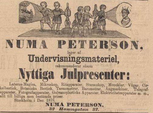 Numa Peterson 1878